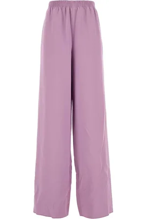 VALENTINO GARAVANI Lilac Cady Wide-leg Pant