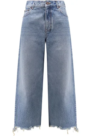 Chloé Frayed Bottom Jeans