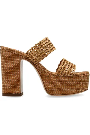 Casadei Goldeneye Isa Platform Sandals