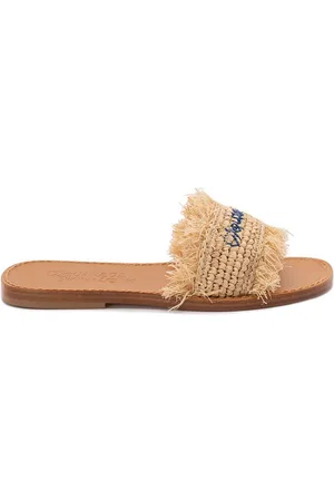 Dsquared2 Frayed Slide Sandals