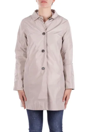Barbour Straight Hem Buttoned Coat
