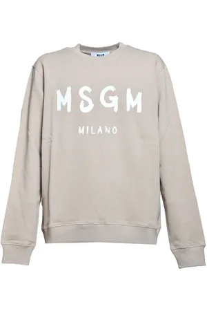 Msgm Logo-printed Crewneck Sweatshirt