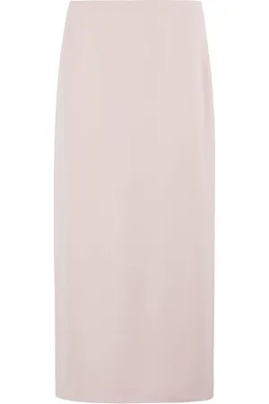 THEORY Admiral Straight Hem Midi Skirt