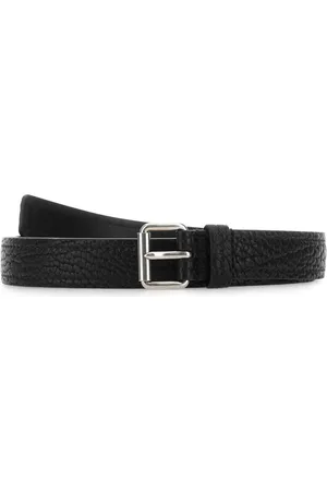 Prada Black Leather Belt