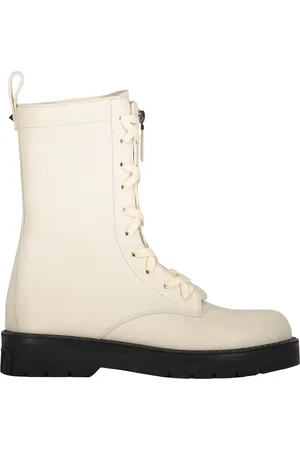VALENTINO GARAVANI Leather Lace-up Boots