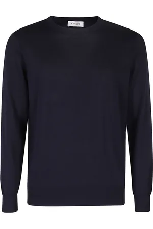 KANGRA CASHMERE Maglia Girocollo Cotone 1filo