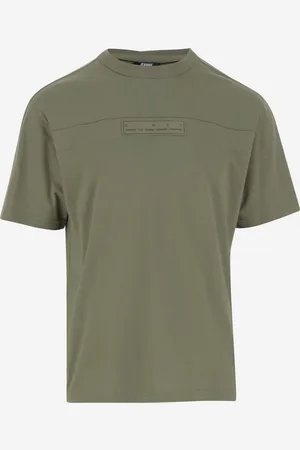 K-Way Cotton T-shirt With Logo