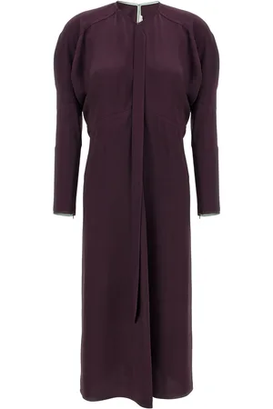 Victoria Beckham Keyhole Dolman Midi Dress