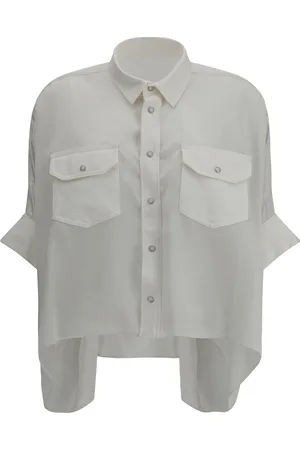 SACAI Denim Print Shirt