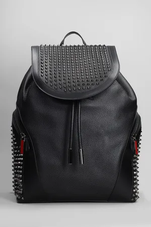 Christian Louboutin Funky Backpack In Black Leather