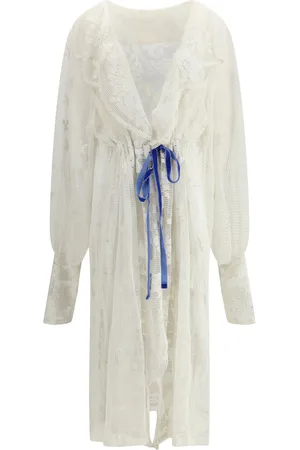 Ella Crocheted Design Long Jacket