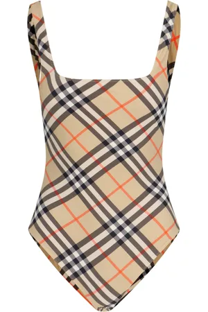 Burberry One-piece Swimsuit check