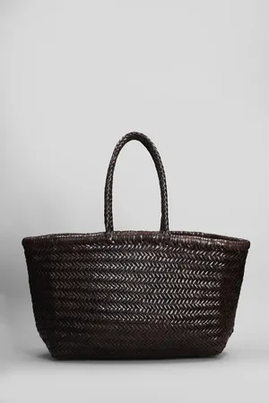 Dragon Diffusion Bamboo Triple Jump Tote In Leather