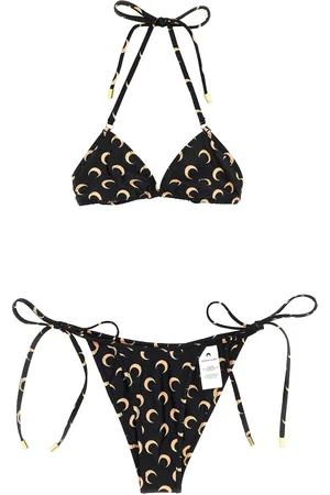 Marine Serre Logo Print Bikini