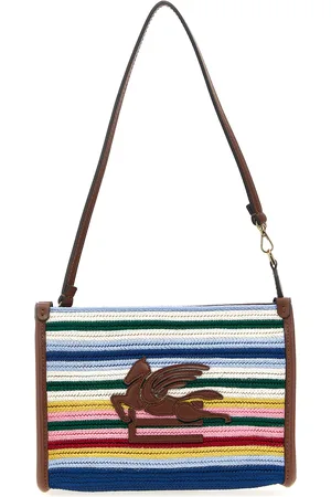 Etro Striped Viscose Pouch