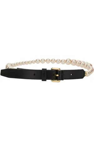 Moschino Belt With Pearls