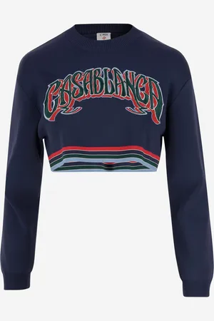 Casablanca Baseball Sweatshirt With Lettering Logo