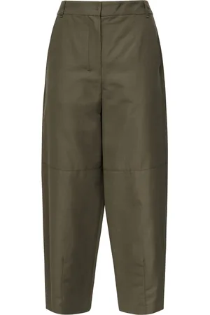 Max Mara Canvas Baggy Pants