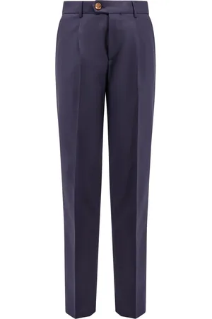 Brunello Cucinelli Virgin Wool Trousers With Pinces