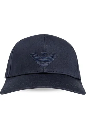 Emporio Armani Eagle Logo Detailed Baseball Cap