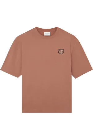 Maison Kitsuné Cotton T-shirt With Iconic Patch