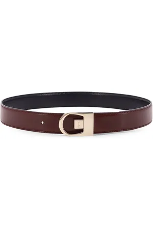 Saint Laurent Reversible Leather Belt