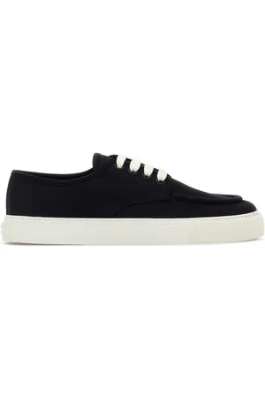 Prada Blue Canvas Sneakers