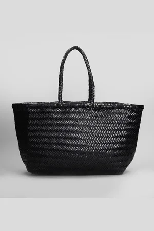 Dragon Diffusion Bamboo Triple Jump Tote In Leather
