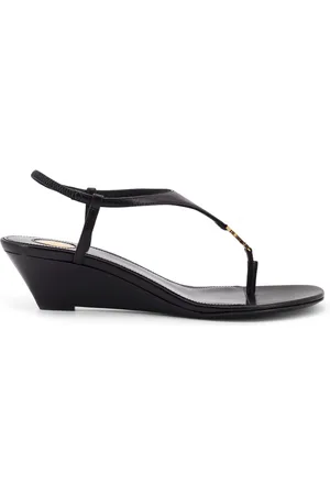 Saint Laurent Bridget 40 Rive Gauche Leather Sandals
