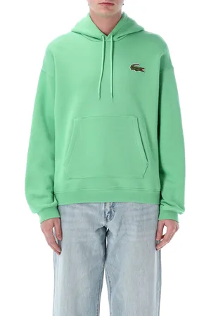 Lacoste Loose Fit Badge Accent Hoodie