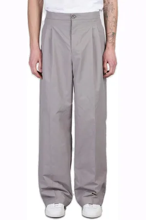 Ami Wide Leg Cargo Trousers
