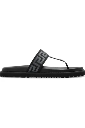 VERSACE Flip Flops With greca Pattern