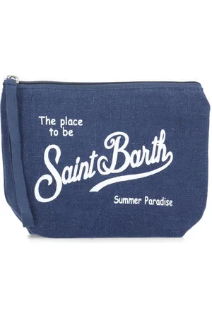 MC2 SAINT BARTH Aline Linen Pochette