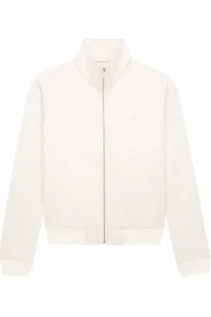 Saint Laurent Satin Jacket With Embroidery