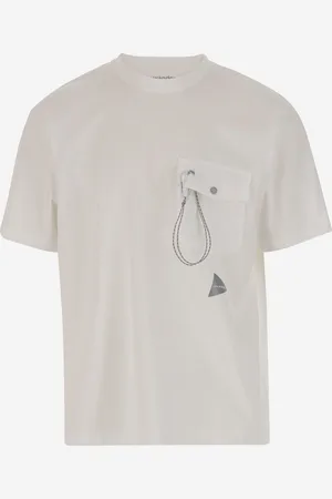 and wander T-shirt With Logo And Snap Hook