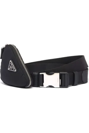 Prada Belt With Pouch In Re-nylon