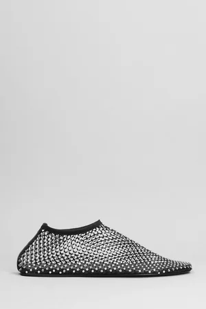 CHRISTOPHER ESBER Minette Flat Ballet Flats In Nylon And Leather