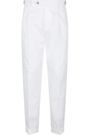 Berwich Pant Fibbia Lat 1pinces Gabardina Stretch