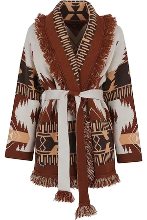 Alanui Jacquard Long-sleeved Cardigan