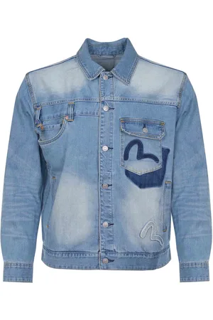 Evisu Jacket Made Of Denim.