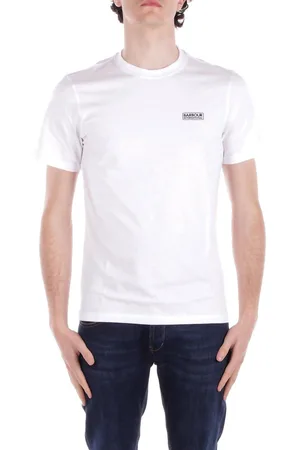 Barbour Logo Printed Crewneck T-shirt