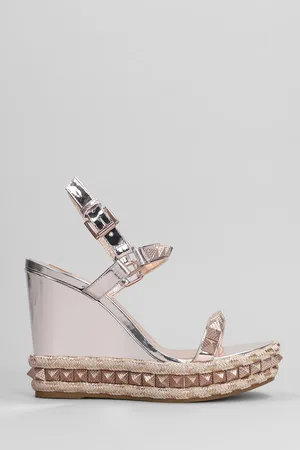 Christian Louboutin Pyraclou 110 Sandals In Leather