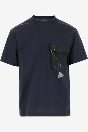 and wander T-shirt With Logo And Snap Hook