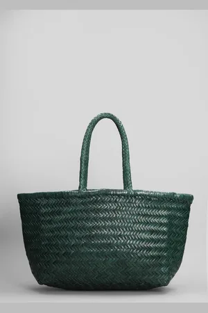 Dragon Diffusion Bamboo Triple Jump Tote In Leather