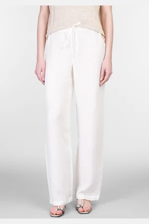 120% Lino Pants In Linen