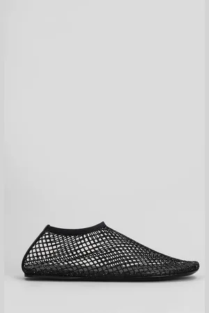 CHRISTOPHER ESBER Minette Crystal Mesh Ballet Flats In Nylon