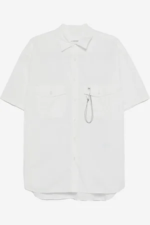 and wander Cotton Blend Shirt With Snap Hook