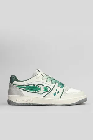 ENTERPRISE JAPAN Egg Rocket Sneakers In Leather And Fabric