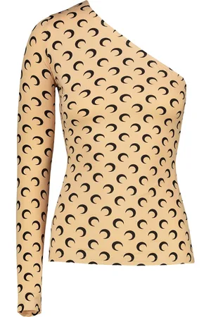 Marine Serre Asymmetric Top Moon Print