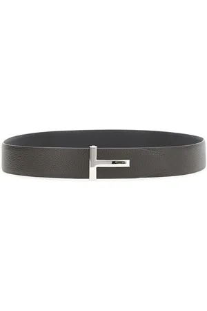 Tom Ford T Grainy Leather Belt